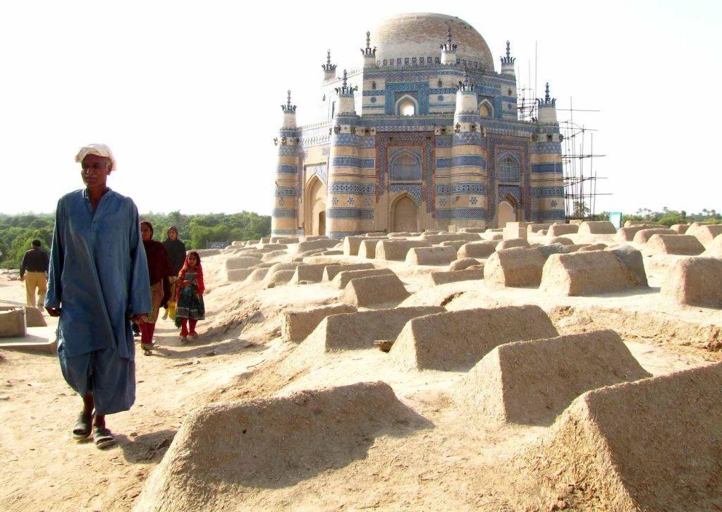 Mausoleo del complesso di Bibi Jawandi, Uch Sharif, detta anche Alessandria sull'Indo, Punjab