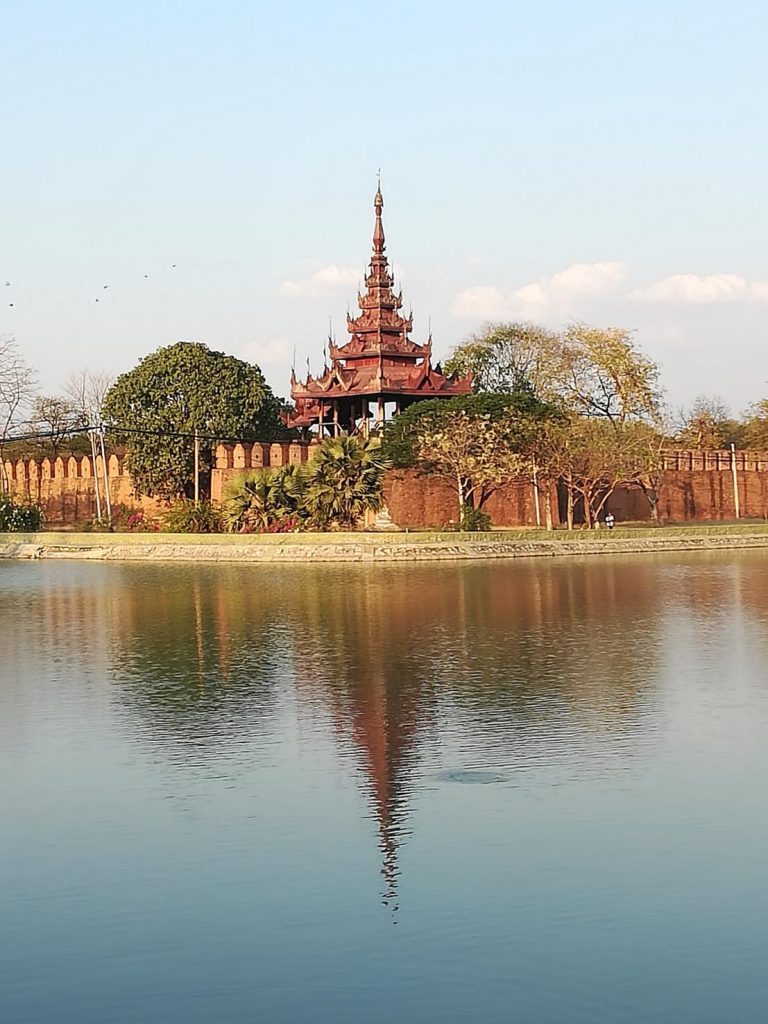 Torre del palazzo reale di Mandalay
