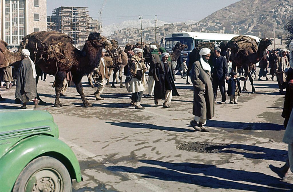 Fino agli anni Settanta, l’Afghanistan attraversò uno dei periodi più tranquilli della sua storia. Kabul, 1961 (Manhhai)