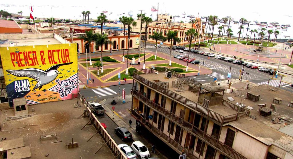 Panorama dal tetto di Casa Fugaz