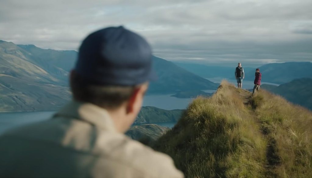 Una delle scene iniziali dello spot dell’Ufficio turistico neozelandese