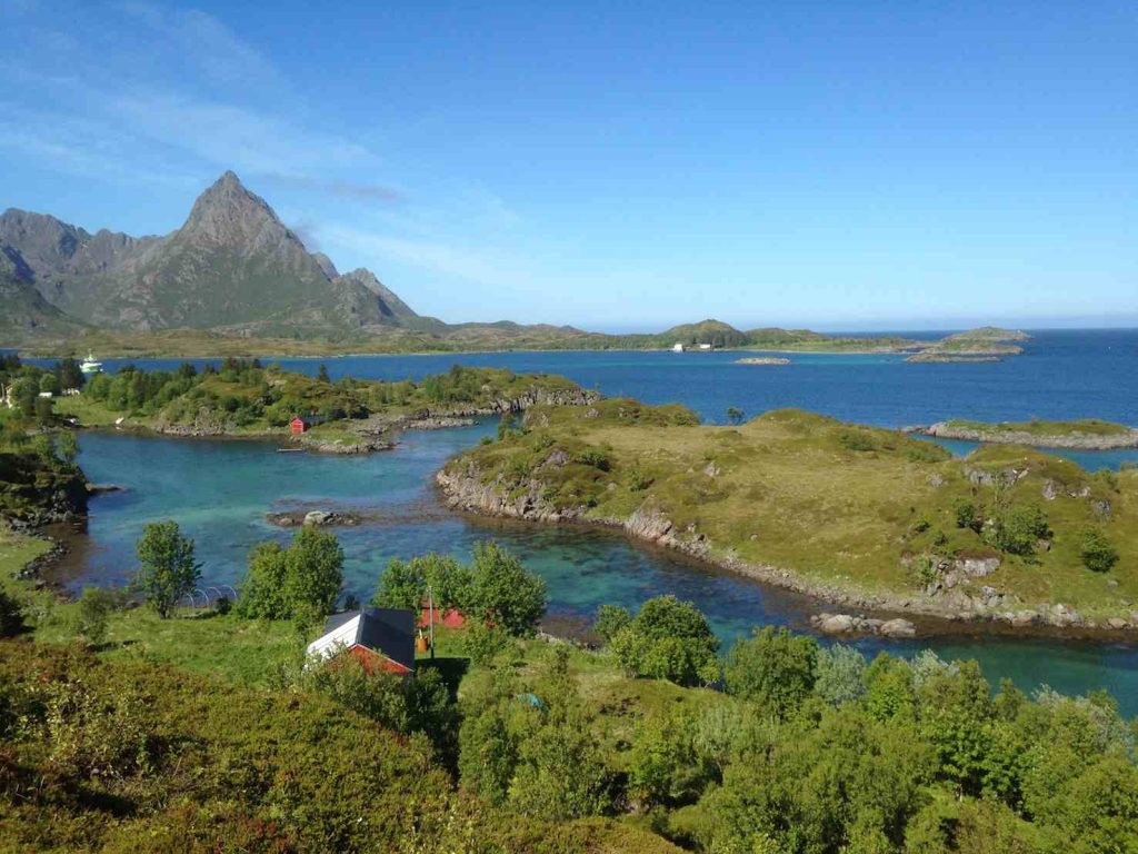 Paesaggio nelle vicinanze di Skipnes