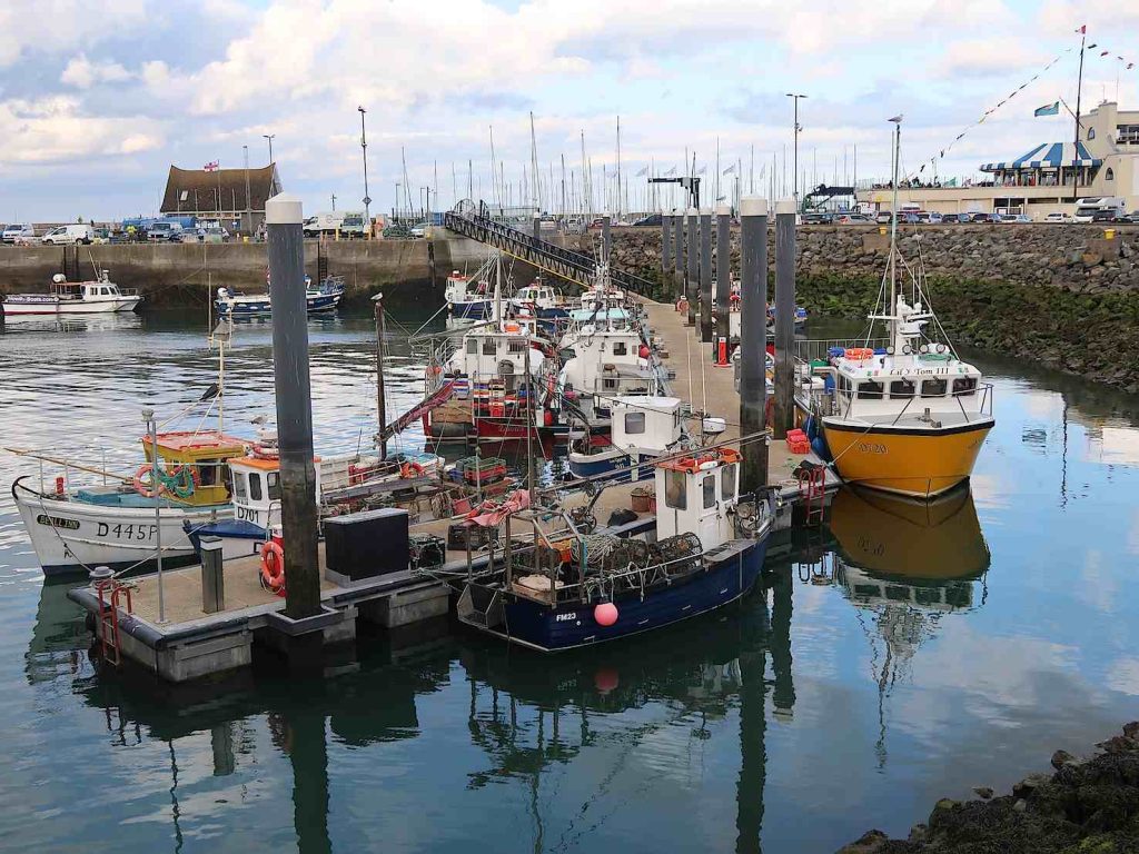 Porto dei pescherecci a Howth