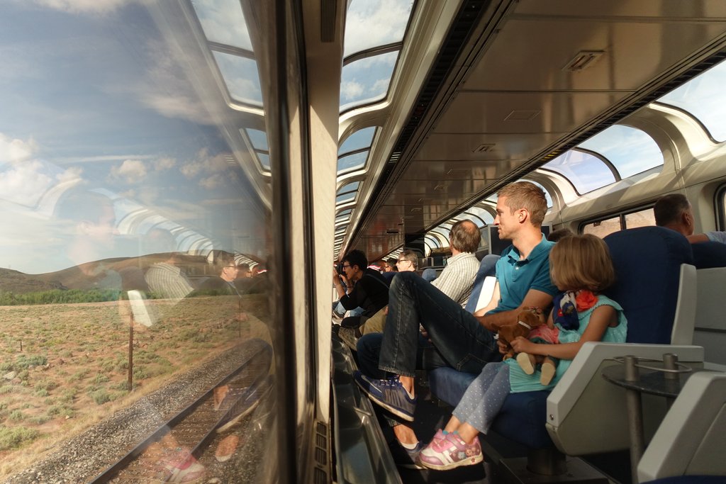 Gli altipiani del Colorado a bordo del Southwest Chief (Elena Refraschini)