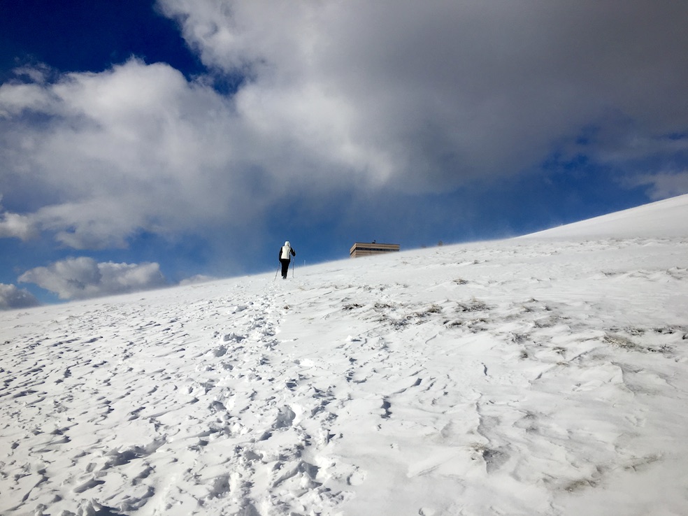L'ultimo tratto verso la cima del Monte Bar