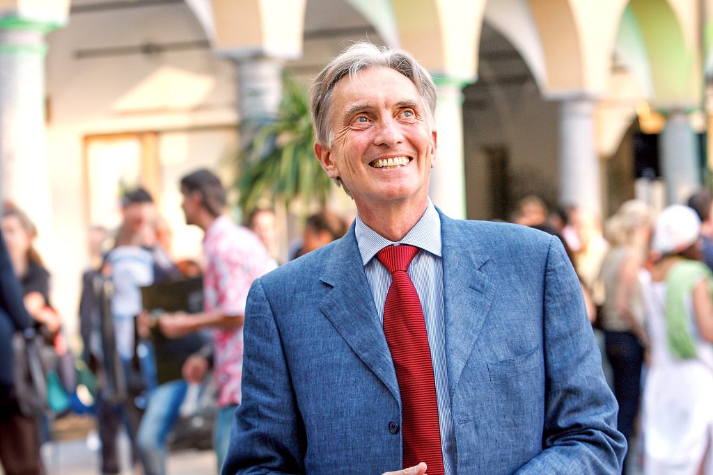 Un sorridente Marco Solari (Film Festival Locarno)