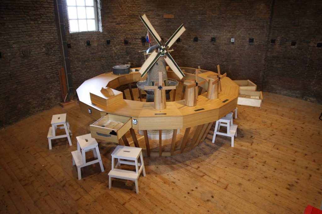 Terzo piano de mulino De Walvisch