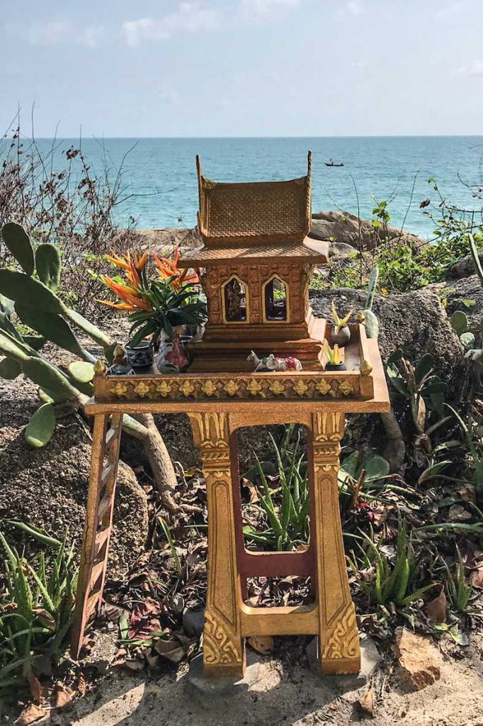 La spiaggia di Chaweng, sulla costa orientale dell’isola