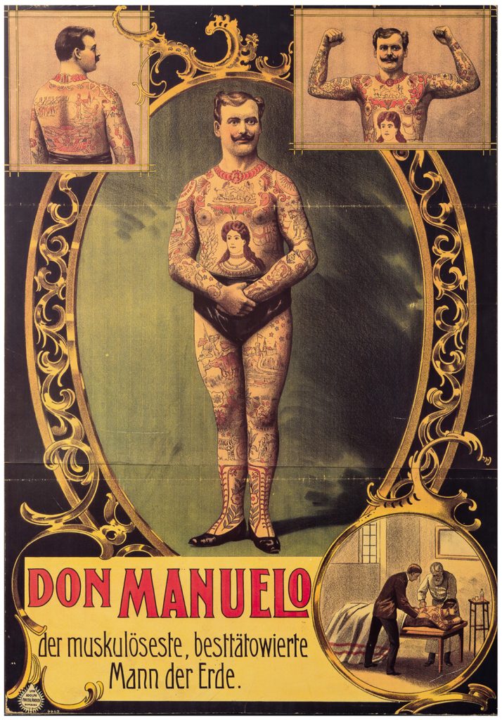 Don Manuelo, c.1908, Manifesto (Courtesy Tattoo Museo Gian Maurizio Fercioni, Milano)