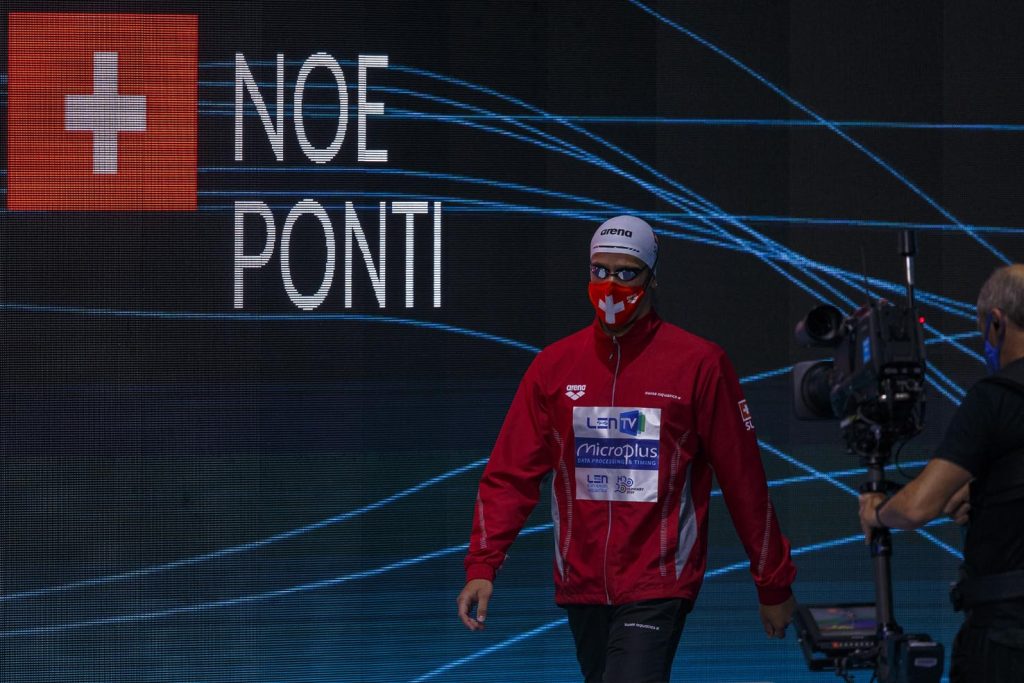 Noè Ponti, agli Europei in Ungheria (Keystone)