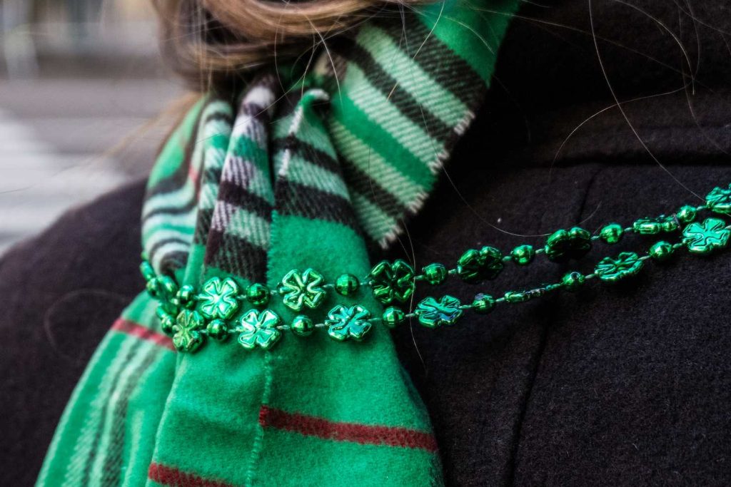 I simboli della festa sono lo «Shamrock» (trifoglio) e tanto verde