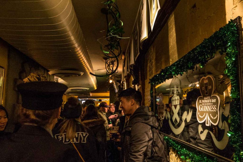 Uno dei tanti pub irlandesi di New York