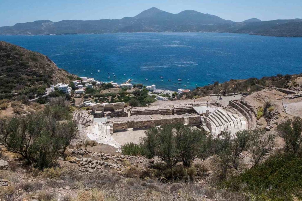 L’antico teatro romano di Milos