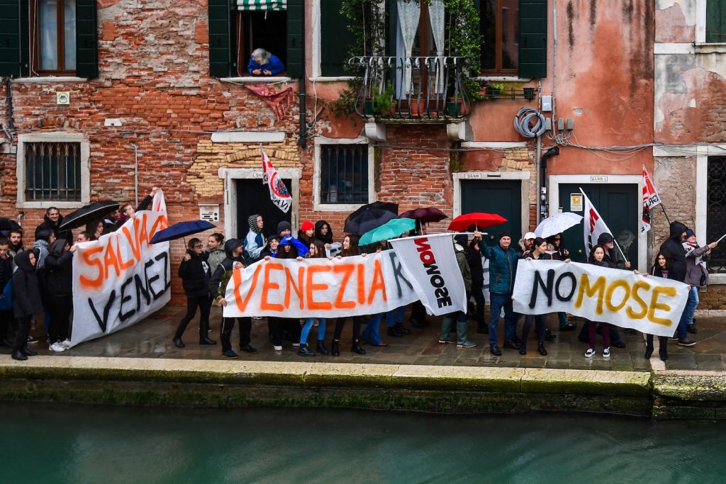 Il Mose a Venezia: un buco nell'acqua alta (AFP)