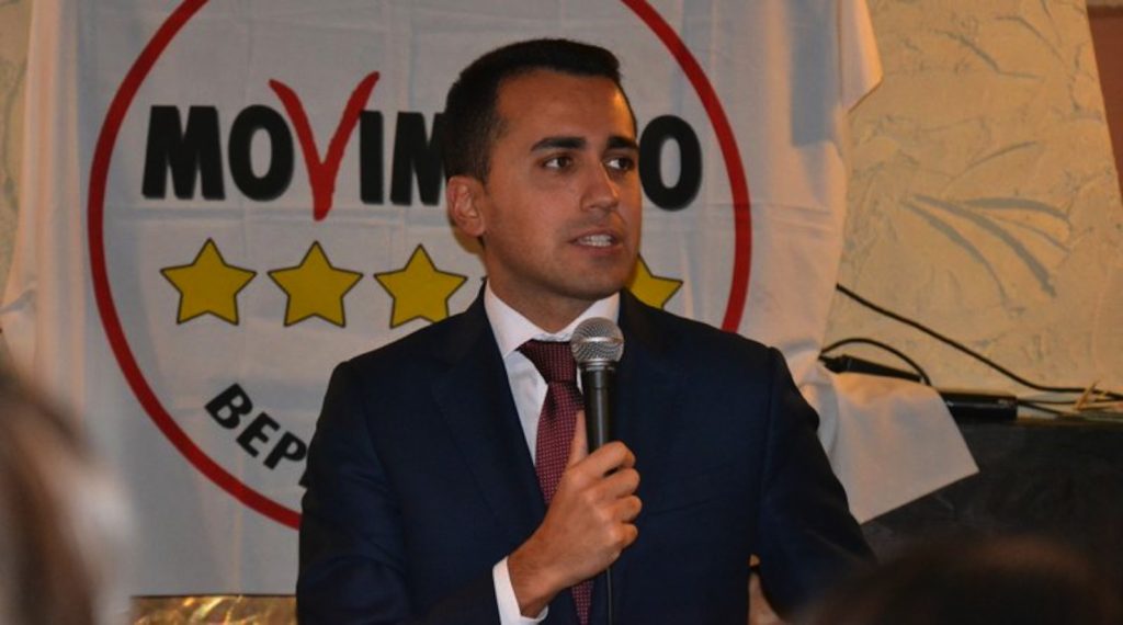 Luigi Di Maio, vicepresidente della Camera dei deputati dal 2013 e possibile primo ministro nel 2018