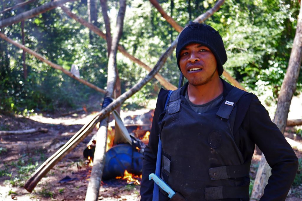 Paulo Paulino Guajajara, il leader assassinato (AFP)
