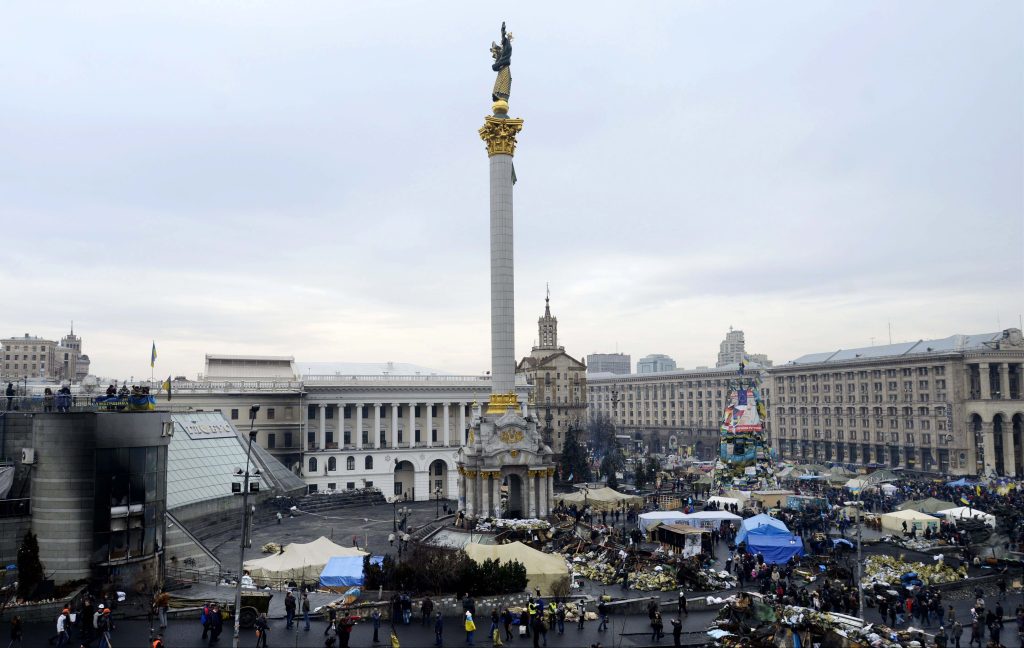 Piazza Maidan, simbolo della Rivolta di Kiev nel 2014 (Shutterstock)