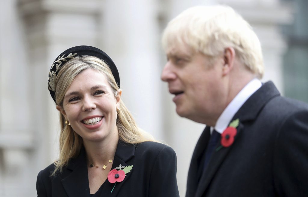 Carrie Symonds a 29 anni era a capo dell’Area comunicazione del Partito conservatore (Keystone)