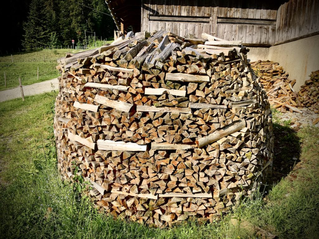 Catasta circolare a La Gruyère