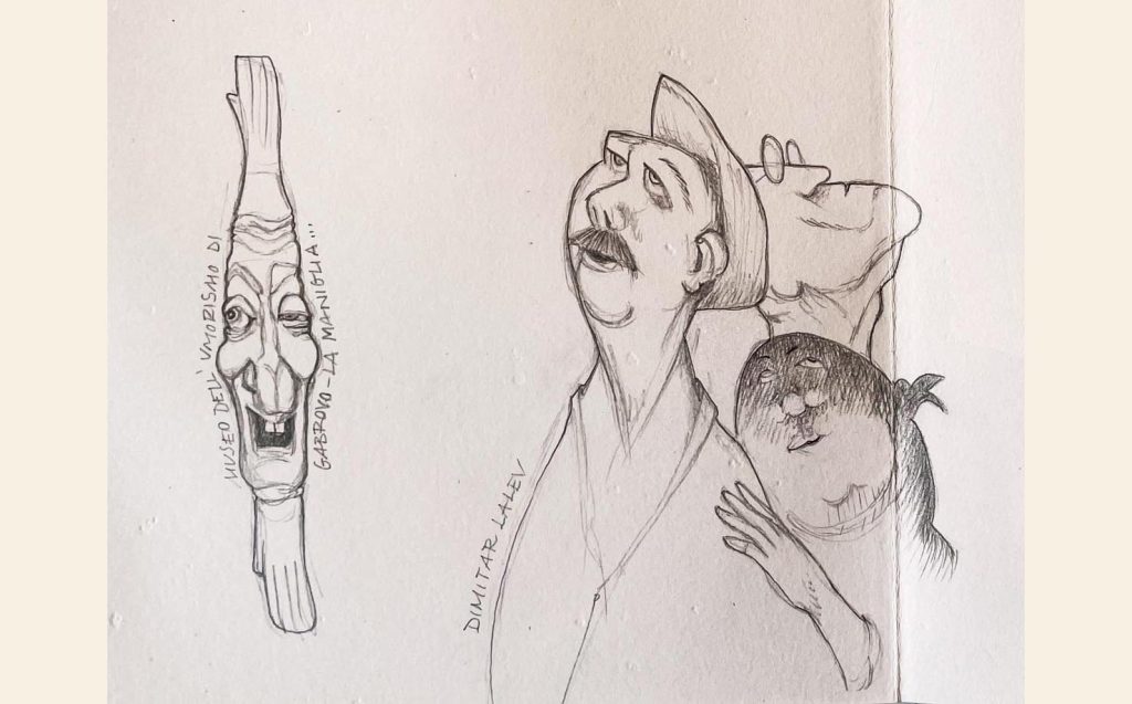 A Gabrovo, l’unico museo dell’umorismo al mondo: vignette d’autore, caricature, fotografie e naturalmente specchi deformanti (Sara Pellicoro)