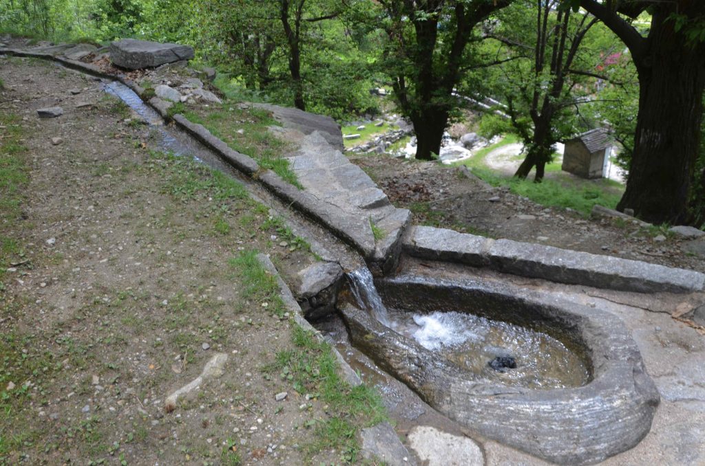 Acqua fresca sotto i castagni