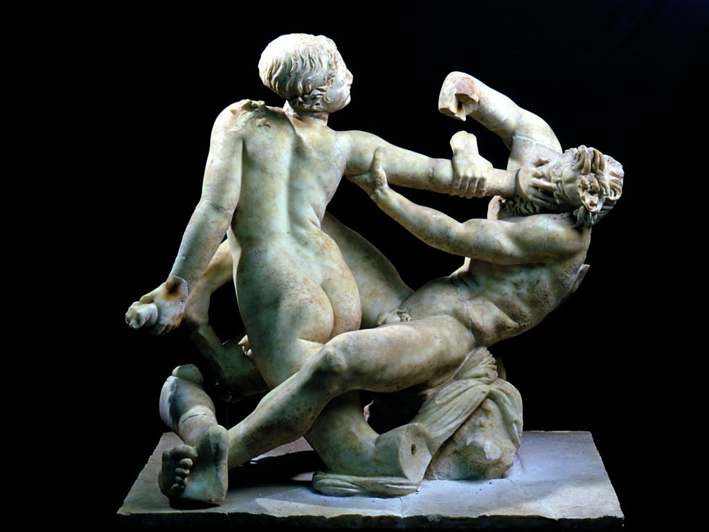 Symplegma di Satiro ed Ermafrodito