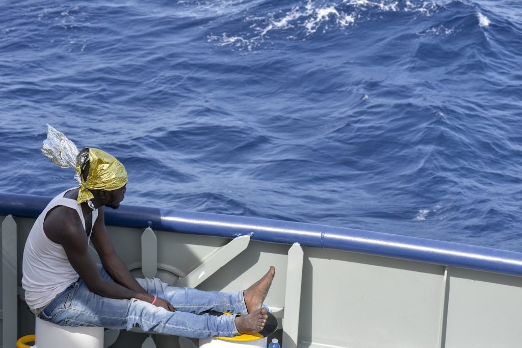 Oggi circa il 90% dei migranti e degli aspiranti rifugiati diretti verso i principali paesi europei si muove lungo un percorso che arriva in Italia (AFP)