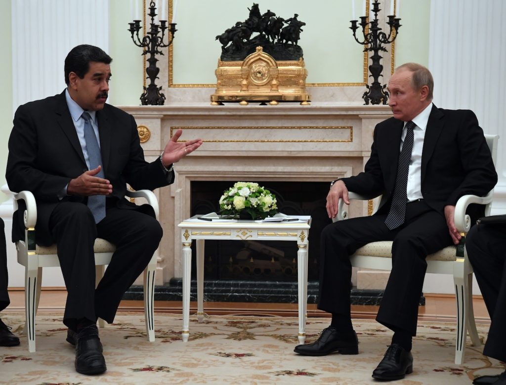 Maduro ha appena firmato accordi con Putin per dilazionare il debito con Mosca (AFP)