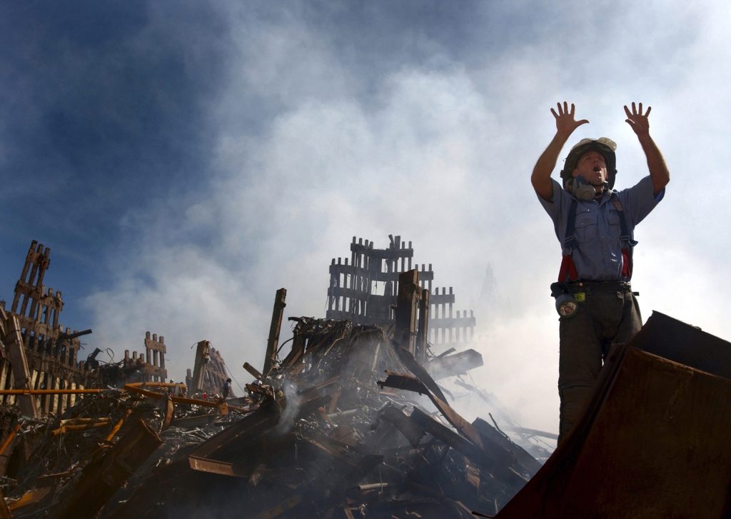 Cosa restava delle Torri gemelle dopo l’11 settembre 2001 (Shutterstock)