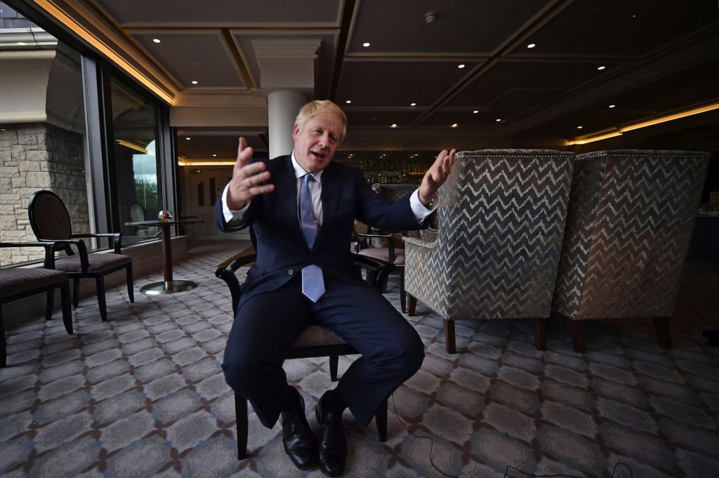 Le sfide che l'imprevedibile e istrionico Boris Johnson dovrà affrontare promettono scintille (AFP)