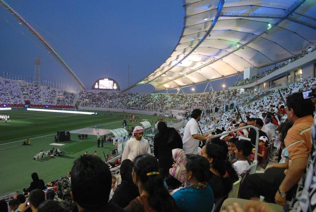 Lo stadio Khalifa di Doha (Oha)