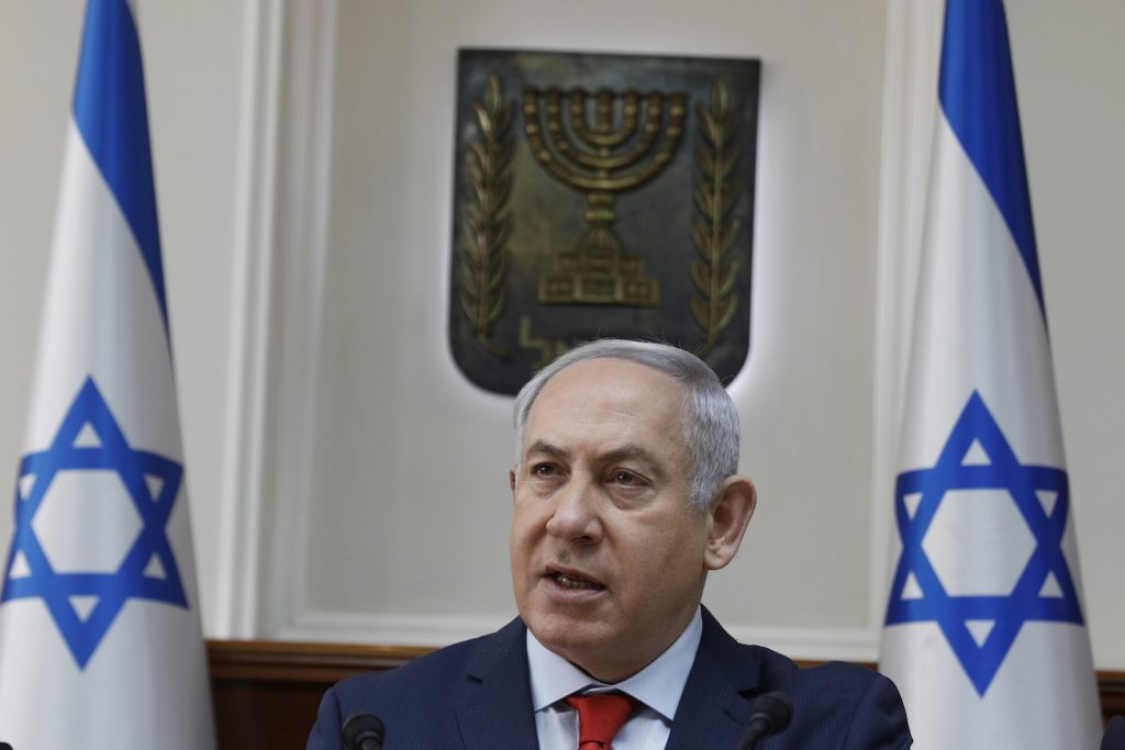 Il primo ministro israeliano Benjamin Netanyhau (AFP)