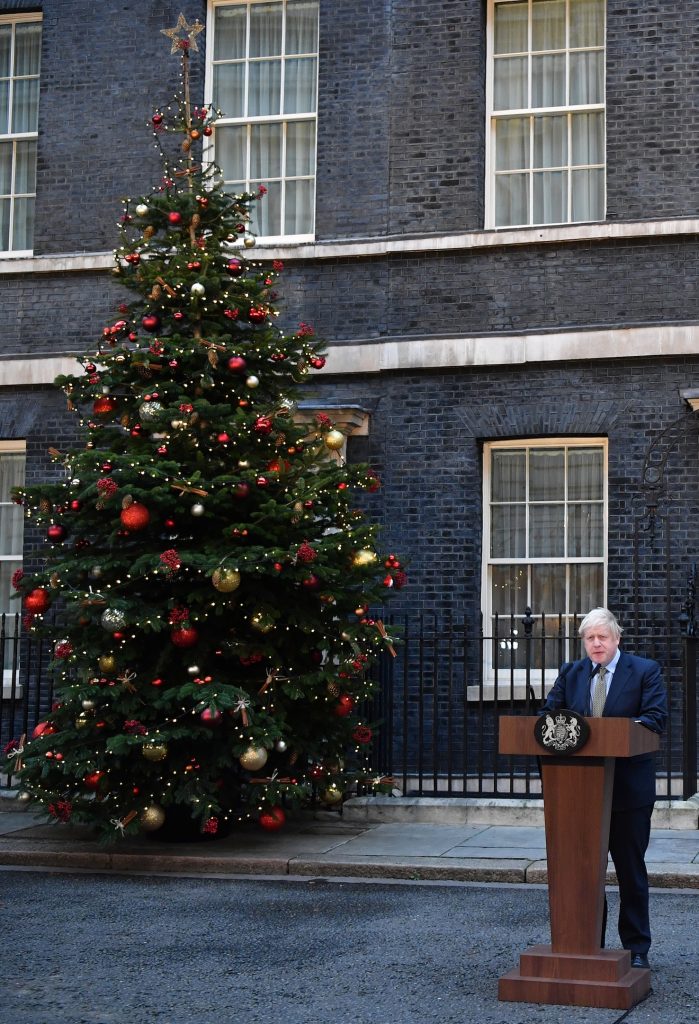 Dal caos assoluto che ha regnato nel Paese per tre anni e mezzo è Boris Johnson è riuscito a plasmare un’idea di futuro (AFP)