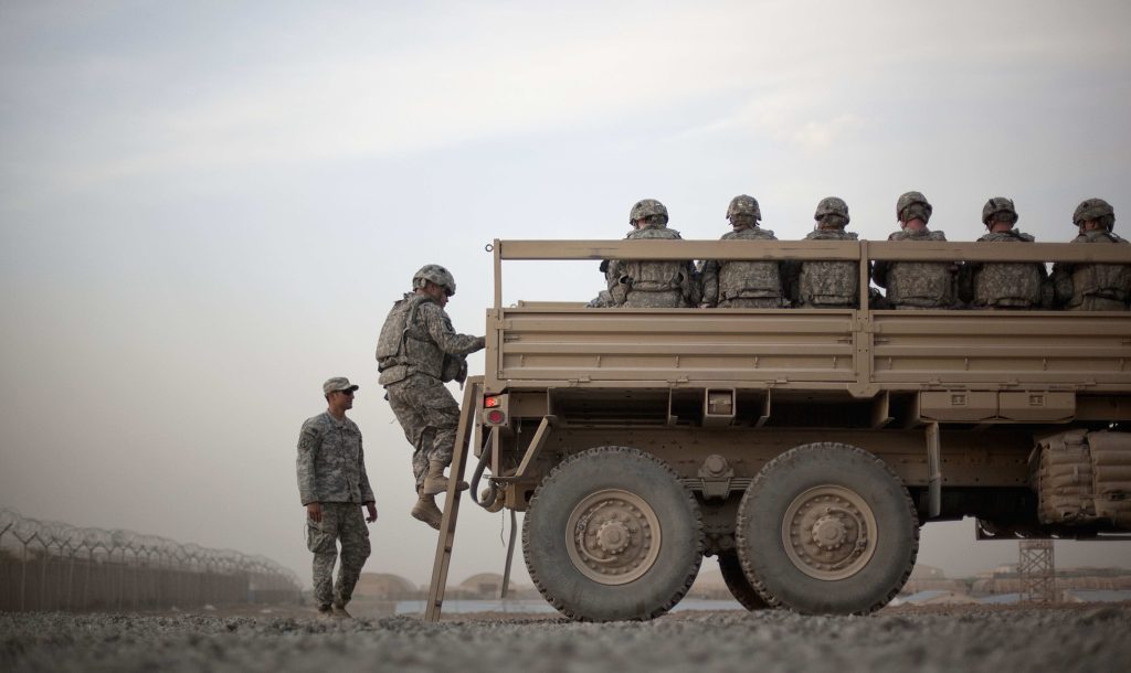 Truppe statunitensi in procinto di tornare a casa (Keystone)