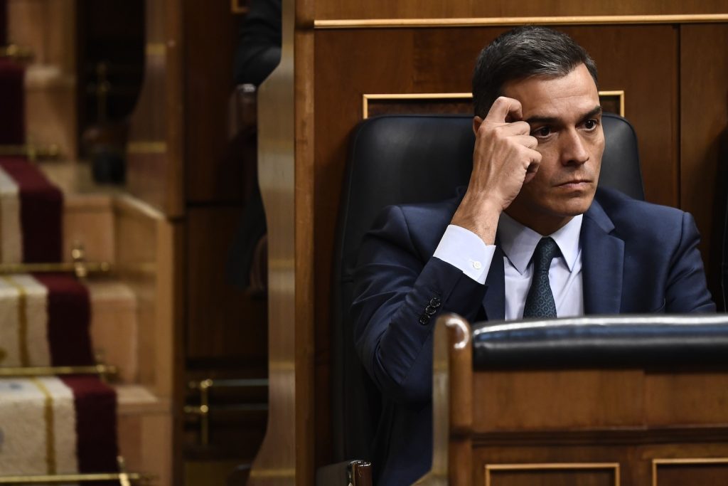 Pedro Sànchez forse non credeva fino in fondo a un accordo con Unidas Podemos (AFP)