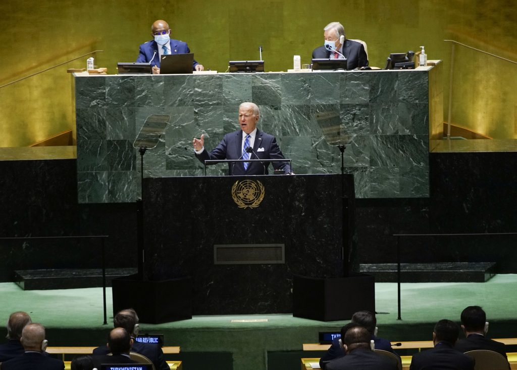 Joe Biden parla all’assemblea generale dell’Onu (Shutterstock)