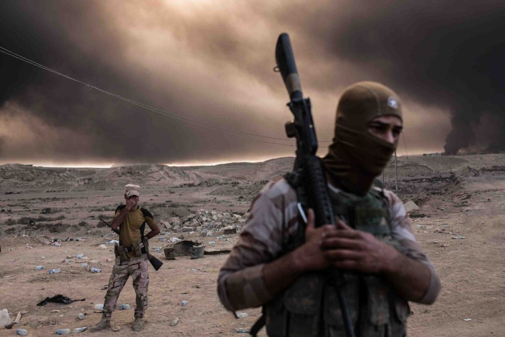 Forze irachene presso Mosul nell’assalto allo Stato islamico (AFP)