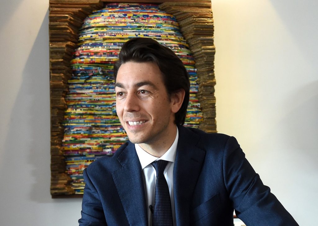 Juan Sartori, 37 anni, ha vissuto gli ultimi vent’anni lontano dall’Uruguay, prima a Parigi e poi a Ginevra (AFP)