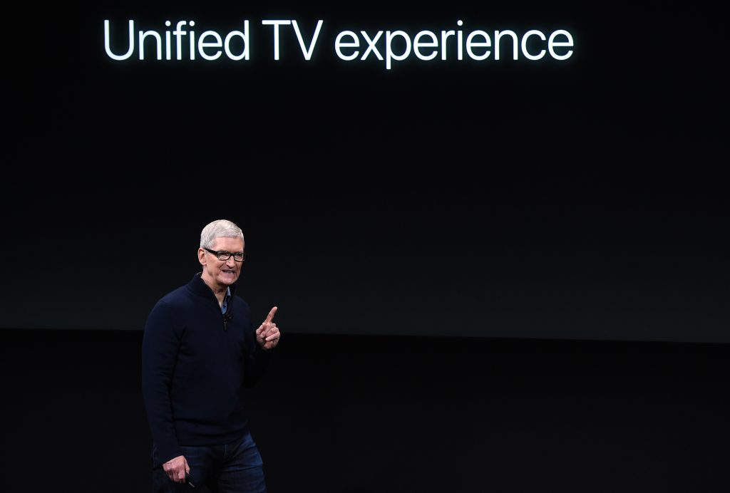 Il ceo di Apple Tim Cook (AFP)