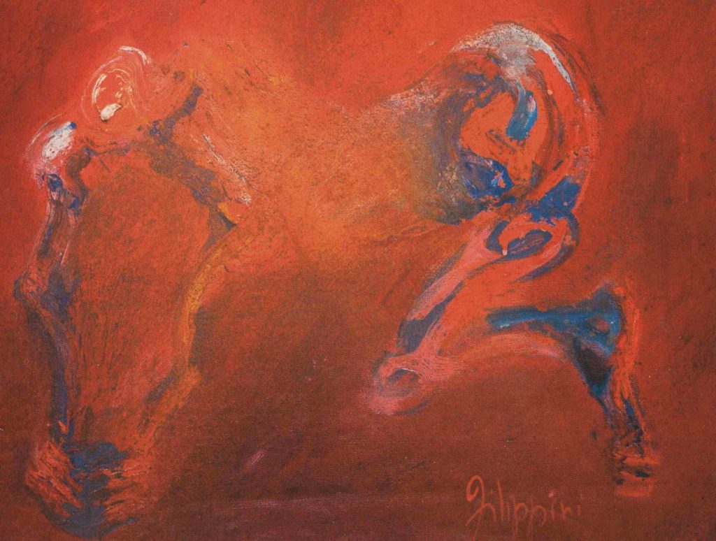 «La bestia» (part.), di Felice Filippini