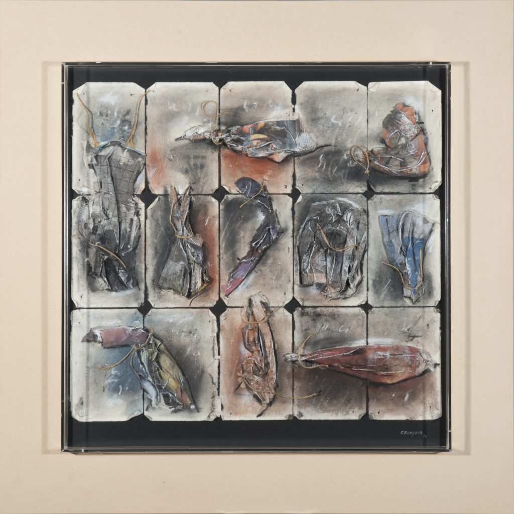 François Bonjour, Residui, 2016, Tecnica mista