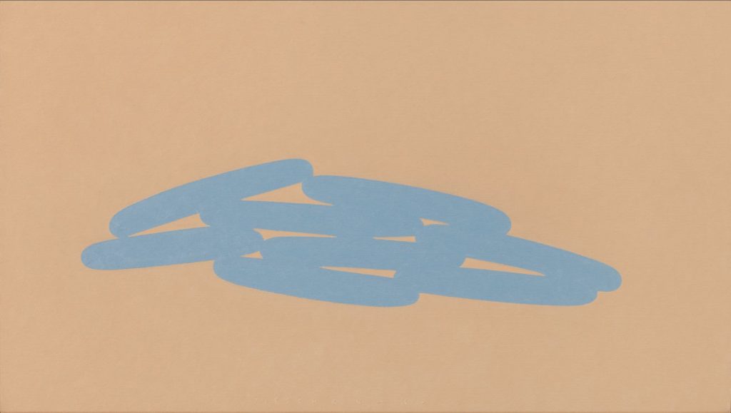Adriano Pitschen, «Composizione schiacciata grigia», 2016