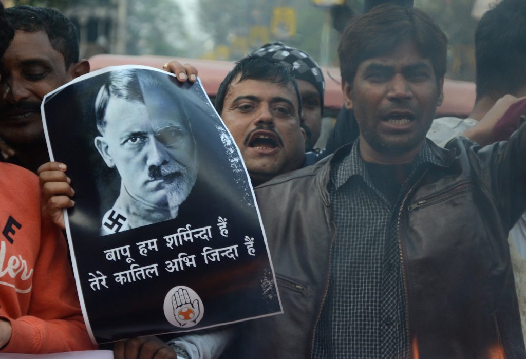 Le proteste contro il CAA si sono verificate in tutto il Paese, soprattutto a Delhi (AFP)