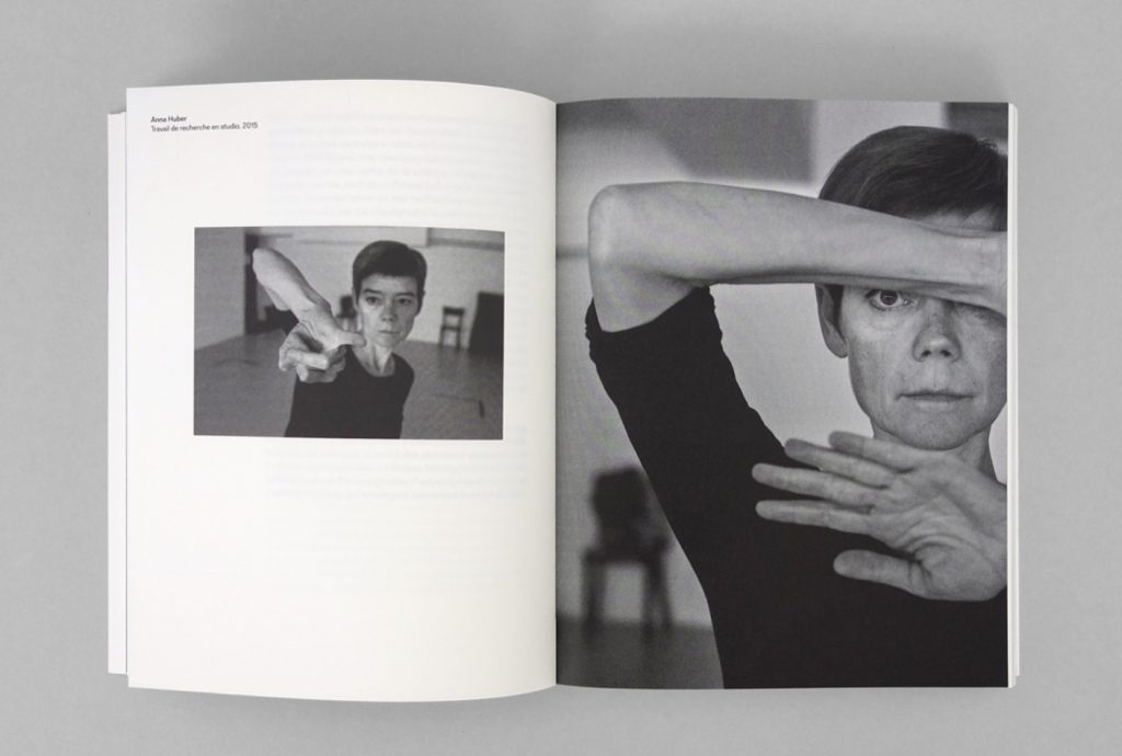 La pagina dedicata alla coreografa zurighese Anna Huber (www.blvdr.ch)