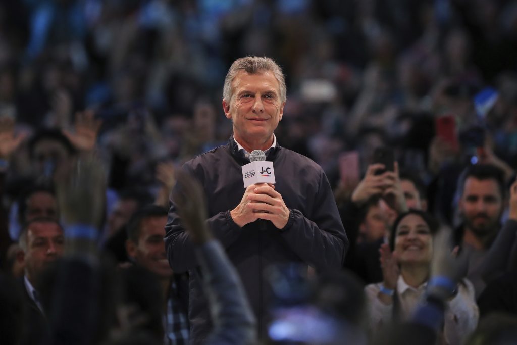 Il presidente liberista Mauricio Macri ha subito un tonfo pesante nelle primarie test dello scorso fine settimana (Keystone)