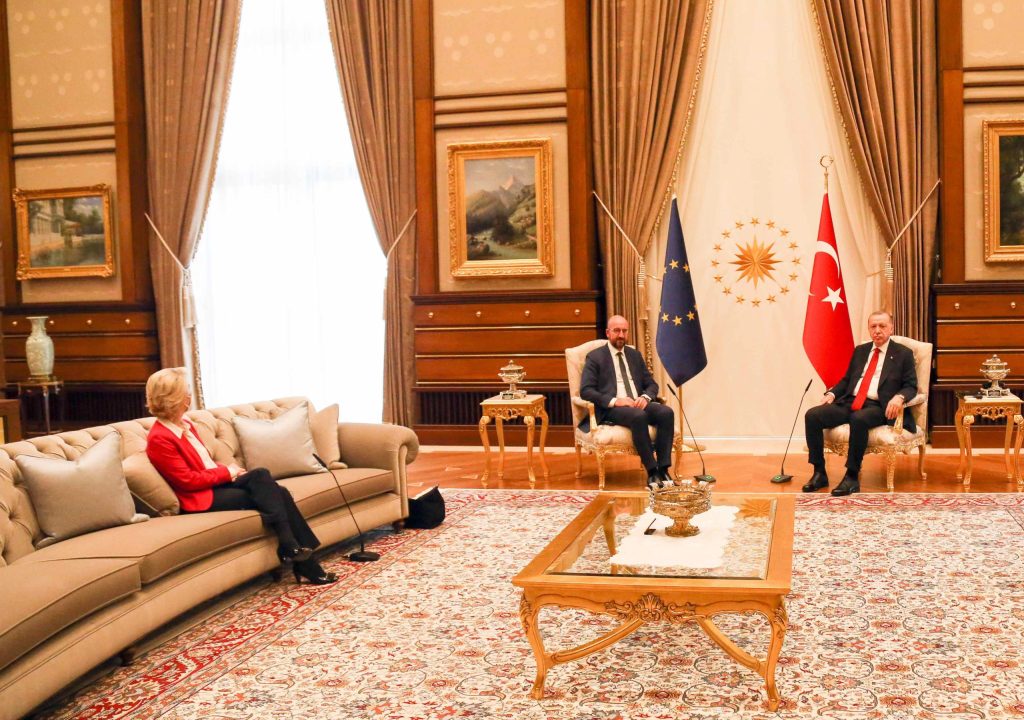 Ursula von der Leyen messa da parte ad Ankara: «Mi sono sentita sola come donna ed europea» (Keystone)