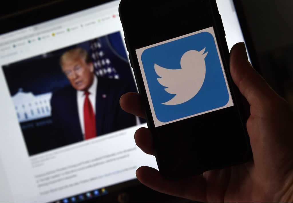 Per Trump quella di Twitter  è «battaglia contro la censura online» (AFP)