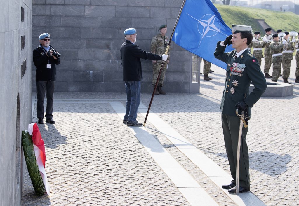 A Copenaghen la cerimonia per i 70 anni della Nato (AFP)