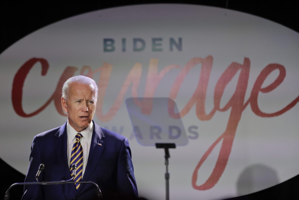 L’ex vicepresidente  Joe Biden potrebbe rinunciare a candidarsi (Keystone)