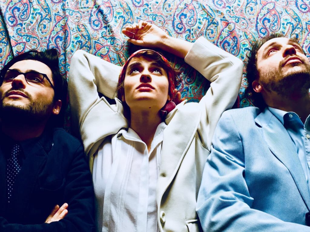 Da sinistra: Antonio Gargiulo, Silvia Valsesia, Daniele Gaggianesi (OutOff)